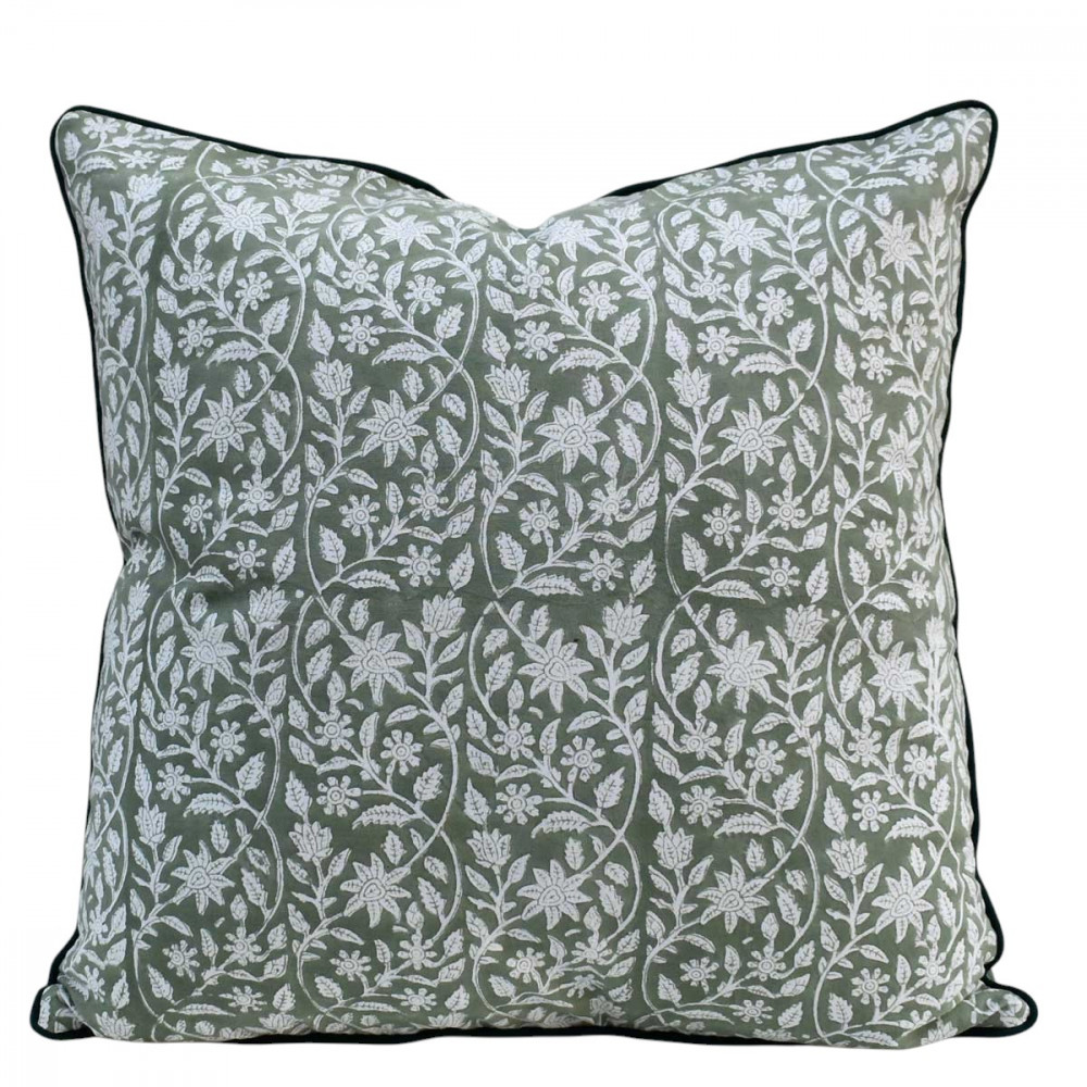 Image of Piping Cushion Cover 50x50 cms | Mogra 202540
