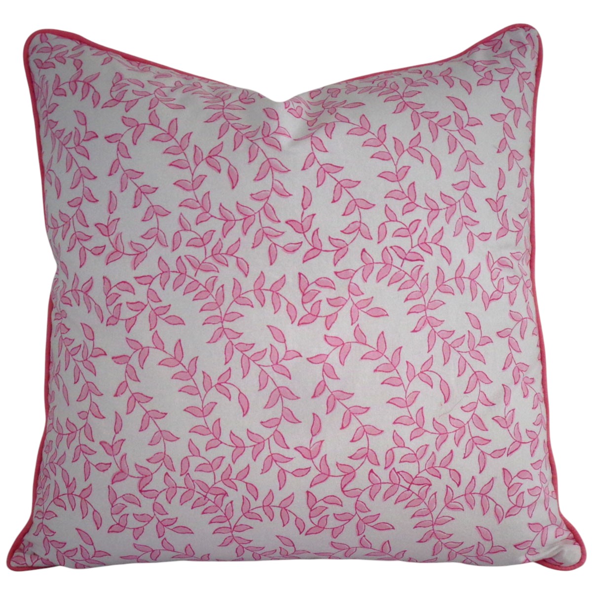 Piping Cushion Cover 50x50 cms Blush Pink Harmony 202406