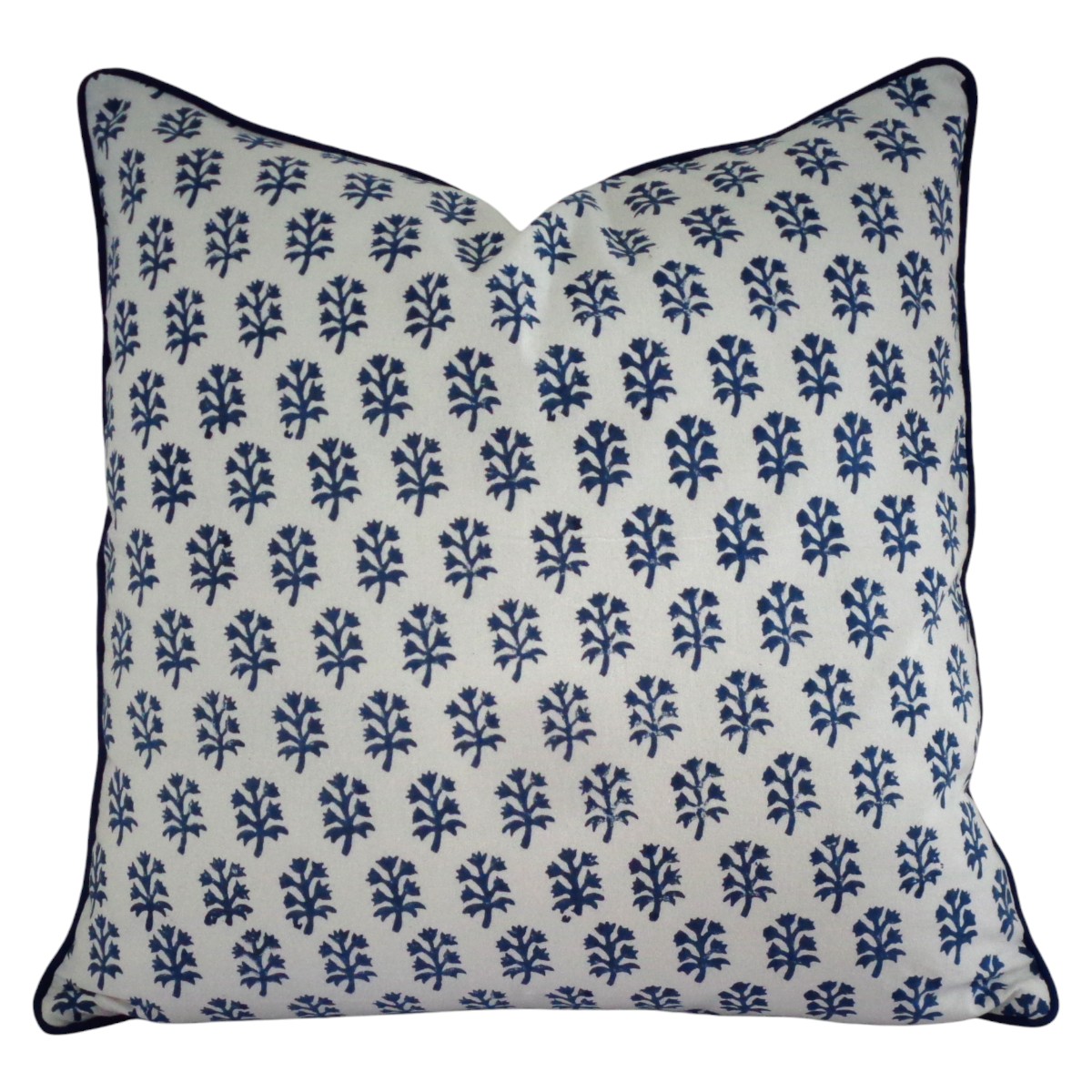 Piping Cushion Cover 50x50 cms Saat Patti Phool 202222