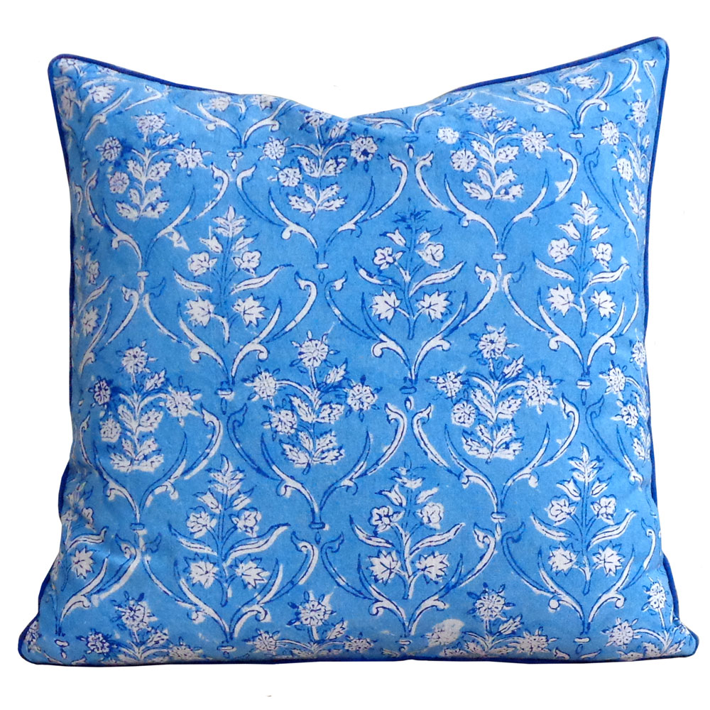 Piping Cushion Cover 50x50 cms Vine Leaf Alaskan Gud 600028