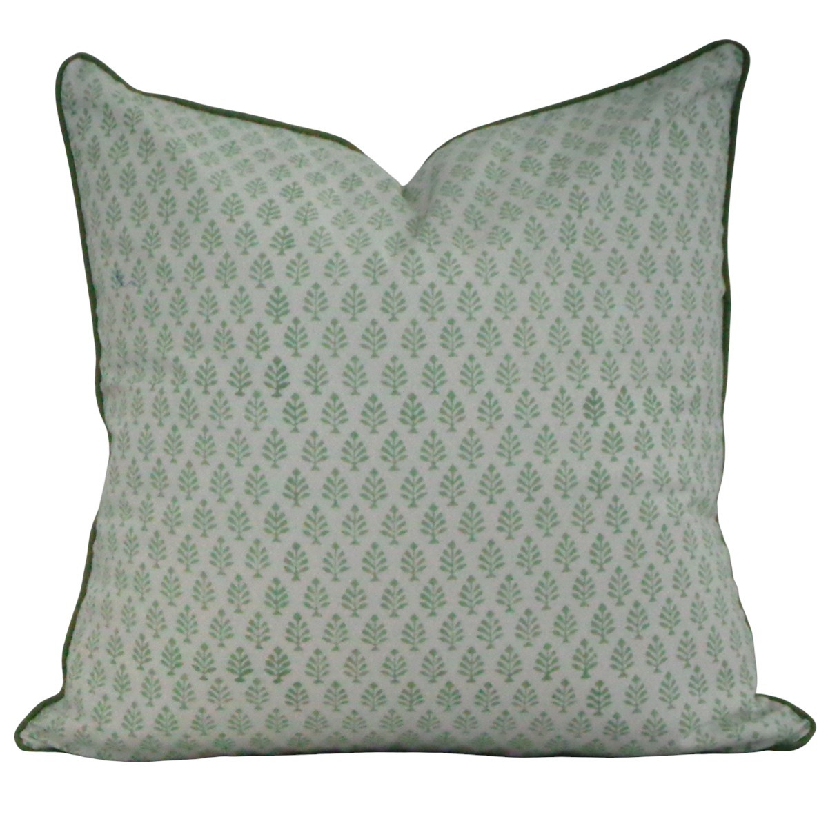 Piping Cushion Cover 50x50 cms Neem Hunter Green 702304
