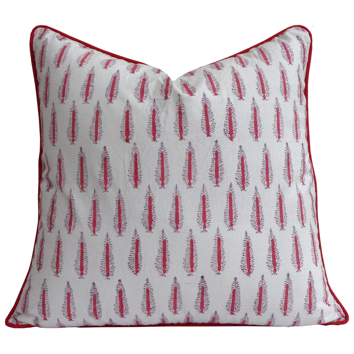 Piping Cushion Cover 50x50 cms Winter Fall Tree Christmas 302397