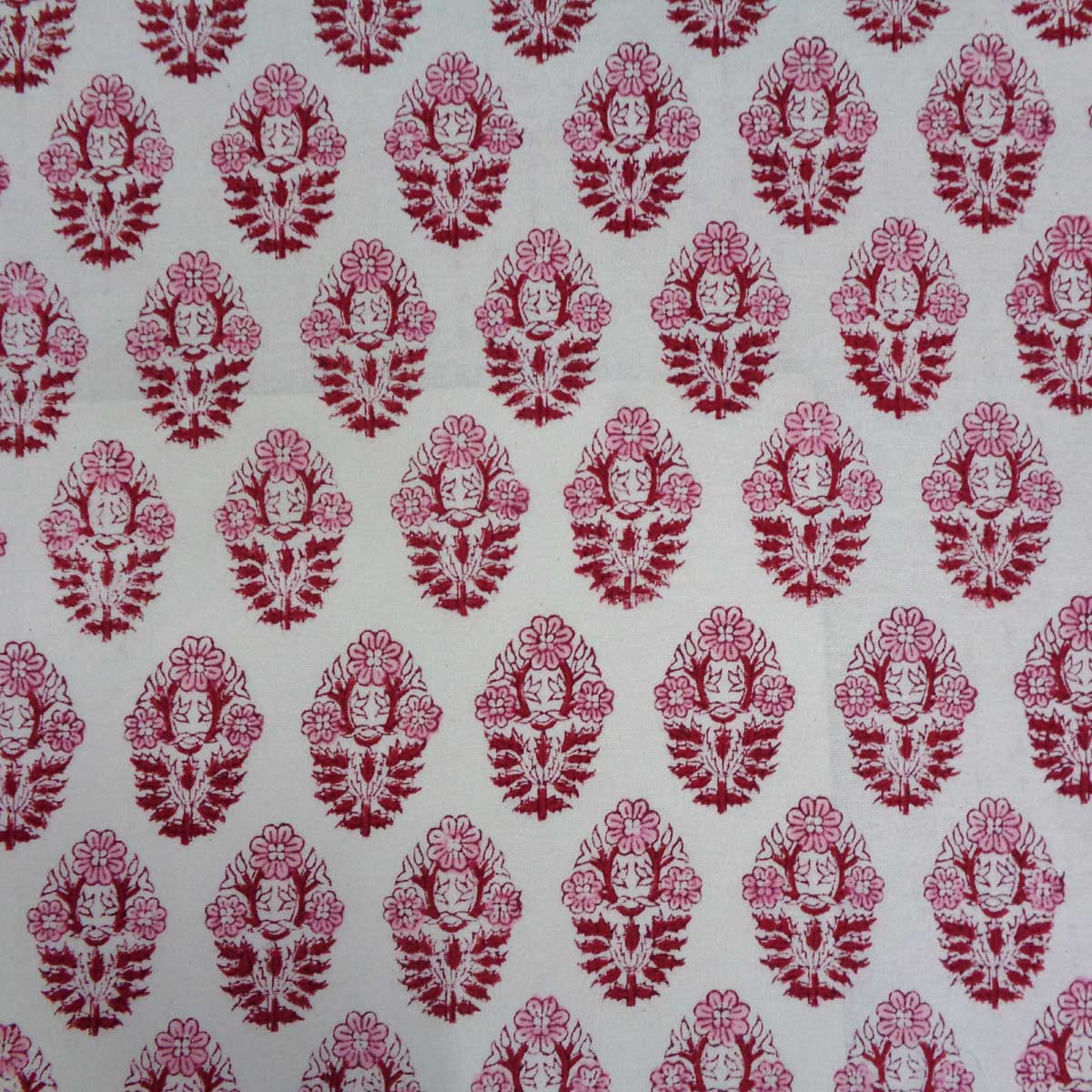Hand Block Printed Cotton Tablecloth 150x220 cms Boota Lolipop 302334