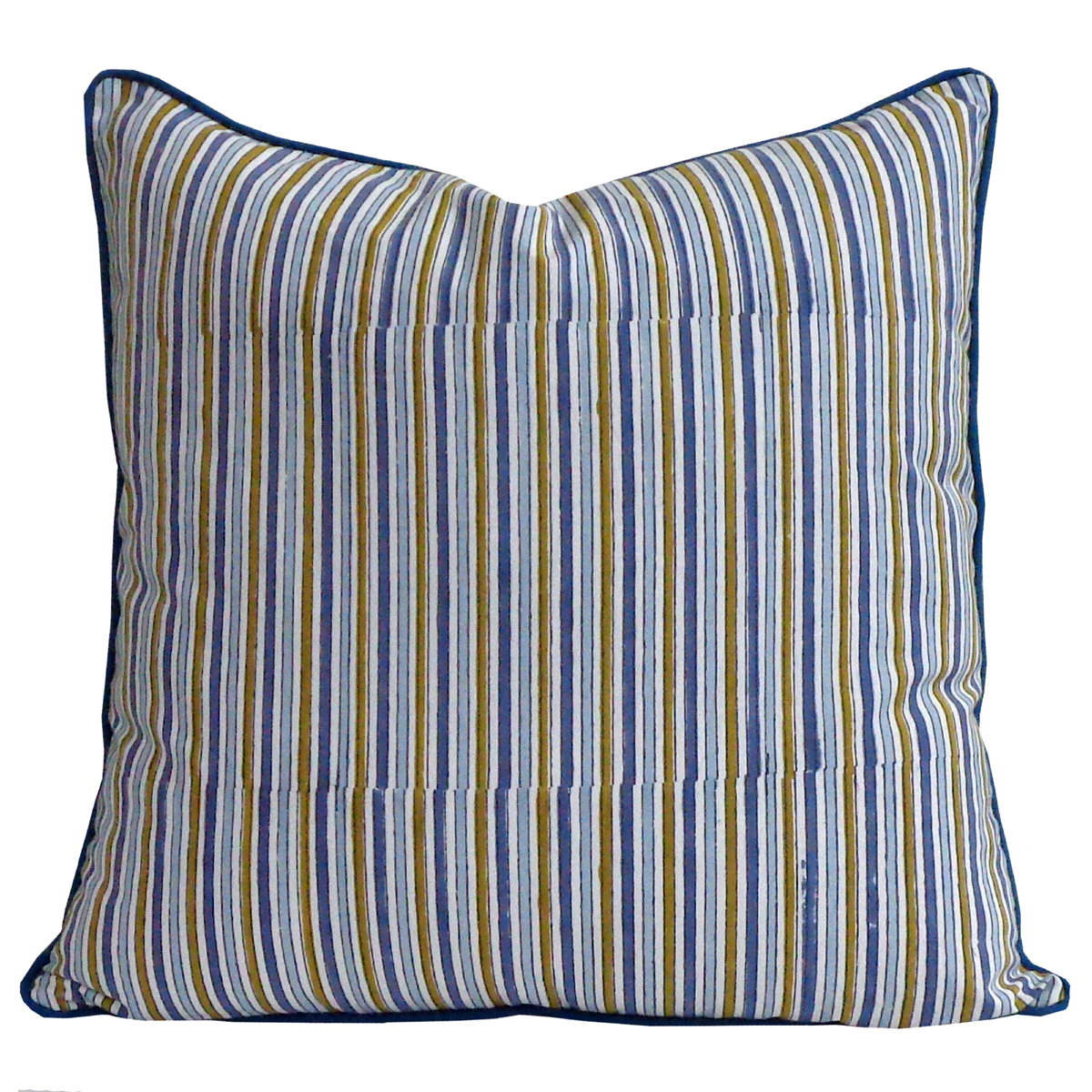 Piping Cushion Cover 50x50 cms  Three Stripe Starlight 202213