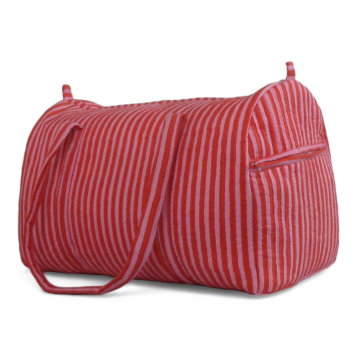 Weekender Bag Stripe Pink Red 207993 1