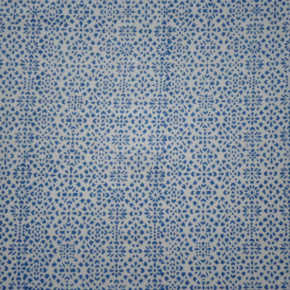 Image of 5 Yard Running Fabric Jaipur Block Printed Cotton 20 Sheeting Fabric | EKB 8