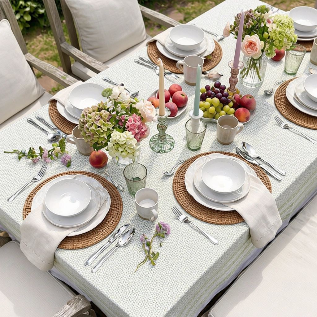 12 Seater Tablecloth 180x340 cms EKG 262526