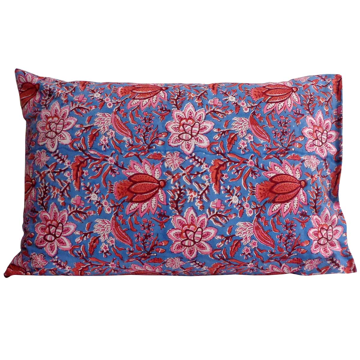 Hand Block Printed Cotton Pillows Cover 50x70 cm Set of 2 Firdaus Gud 204865