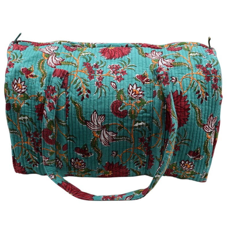 Weekender Bag Flower Blossom Jade Gud 104415