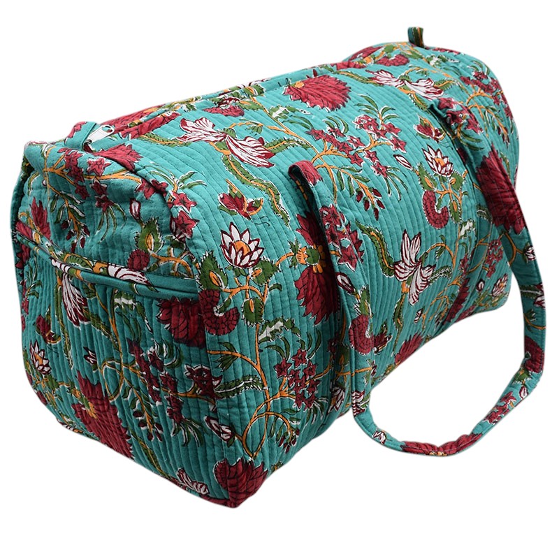 Weekender Bag Flower Blossom Jade Gud 104415