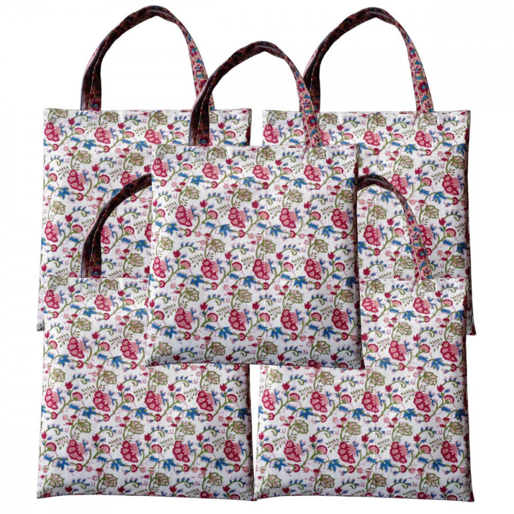 Image of Grocery Totes ( Set of 5 Bags) / Genda Bale 204998
