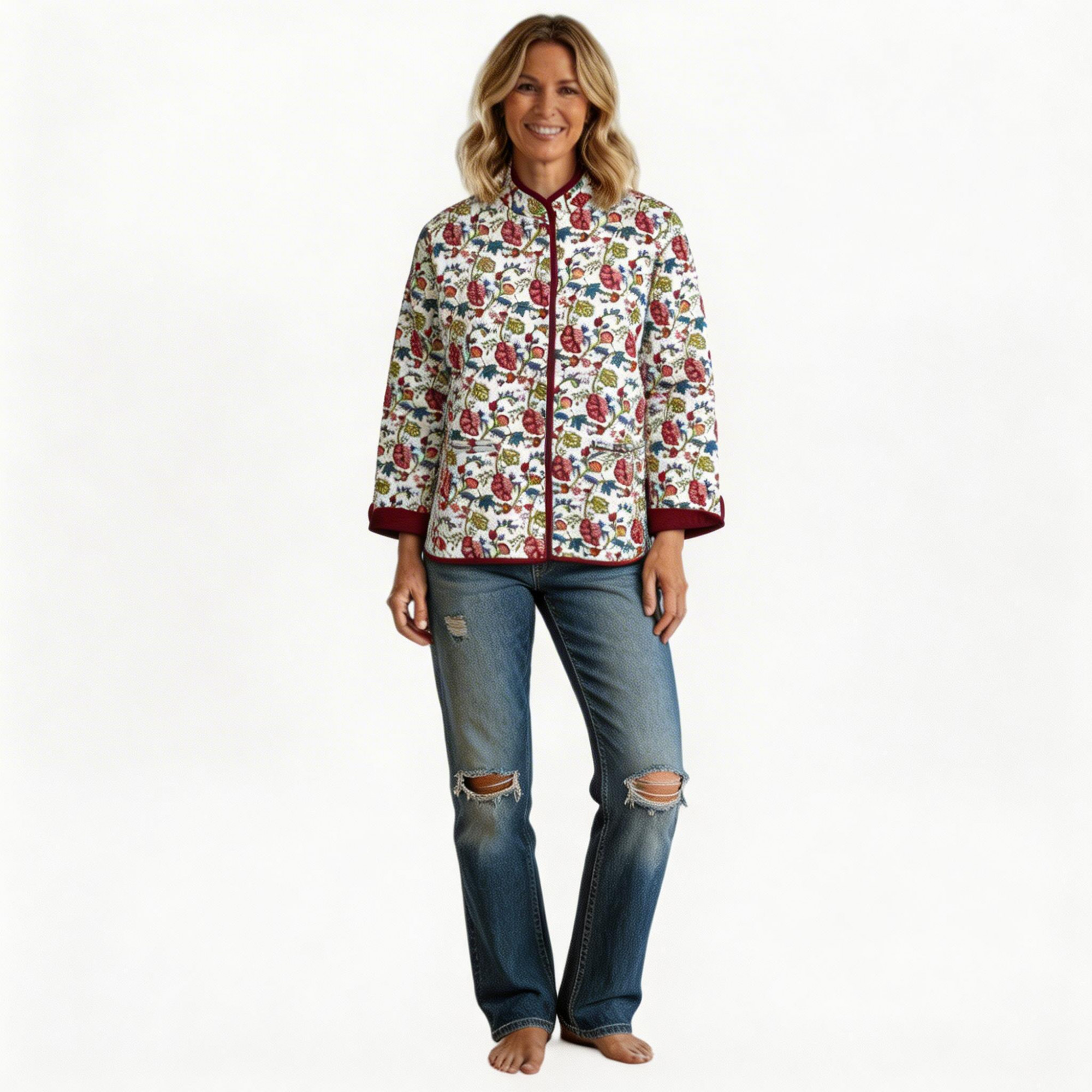 Quilted Jacket Size Short Length Genda Bale 204998