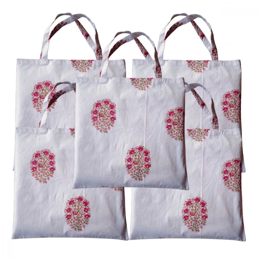 Image of Grocery Totes ( Set of 5 Bags) / Genda Boota 105889