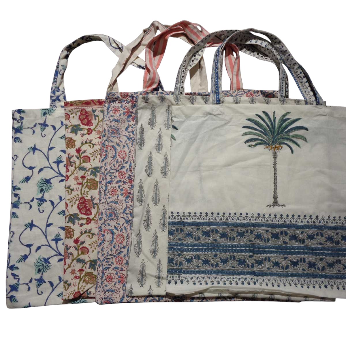 Grocery Totes Set of 5 Bags