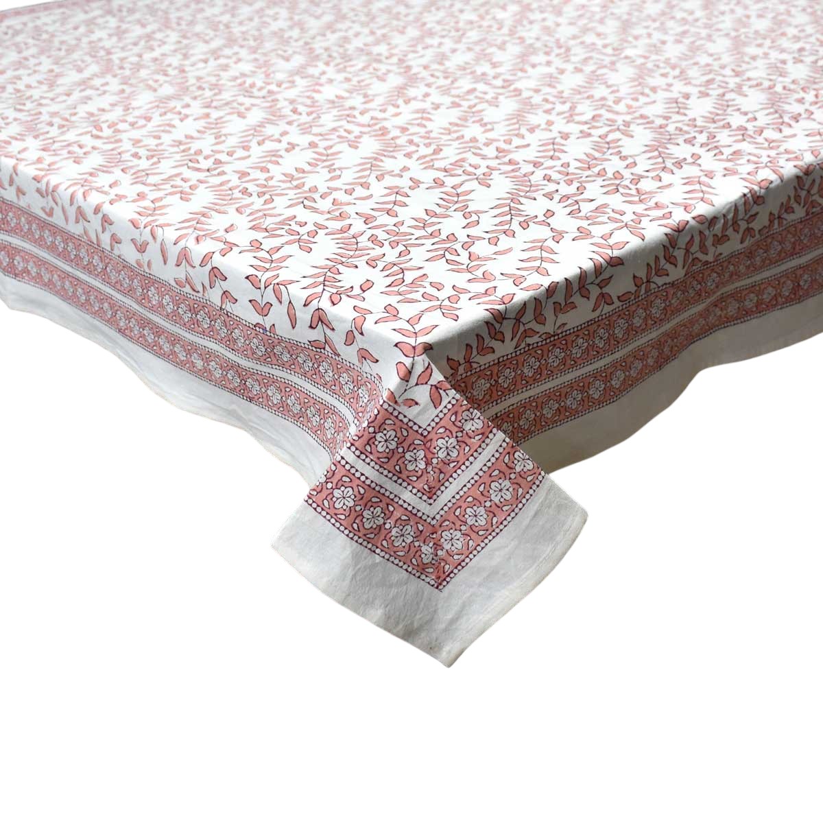 10 Seater Tablecloth 180x270 cms Harmony Peach Open 260414