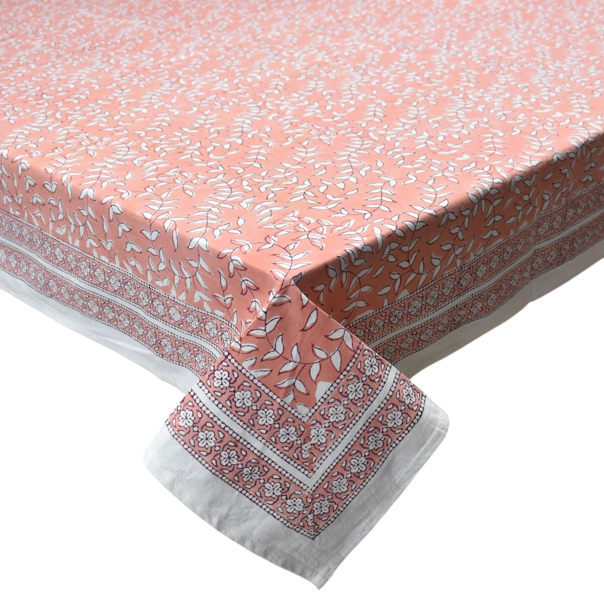 10 Seater Tablecloth 180x270 cms Harmony Peach Fill 260415