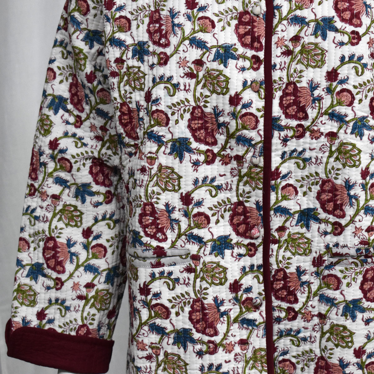 Quilted Jacket Size Short Length Genda Bale 204998