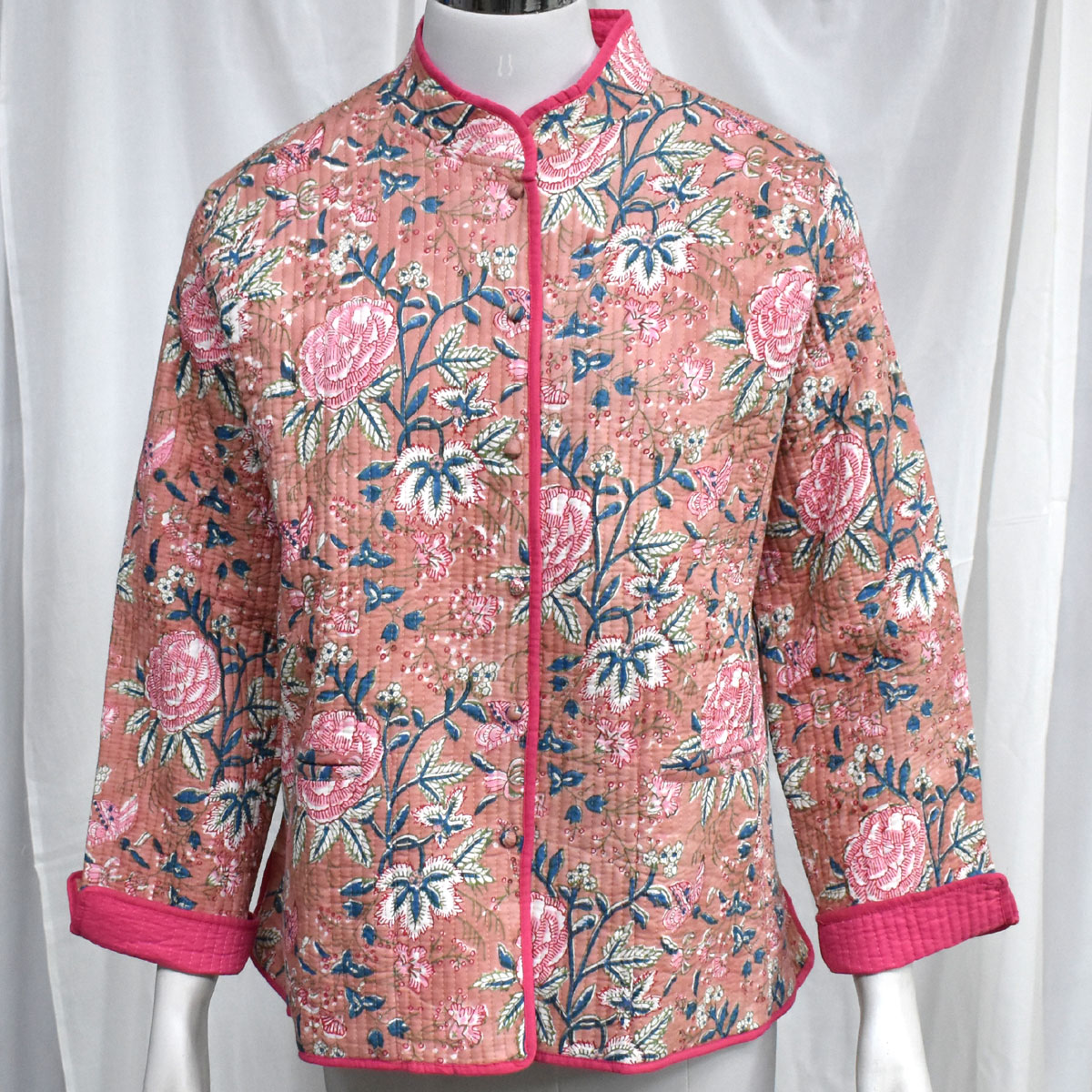 Quilted Jacket Size Short Length  Misty Rose Gud 202873