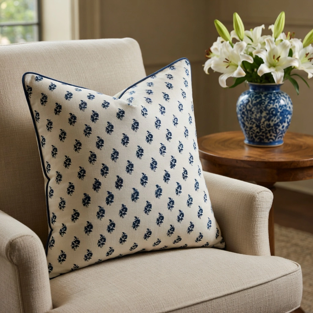 Piping Cushion Cover 50x50 cms Kalyan Kali 202221
