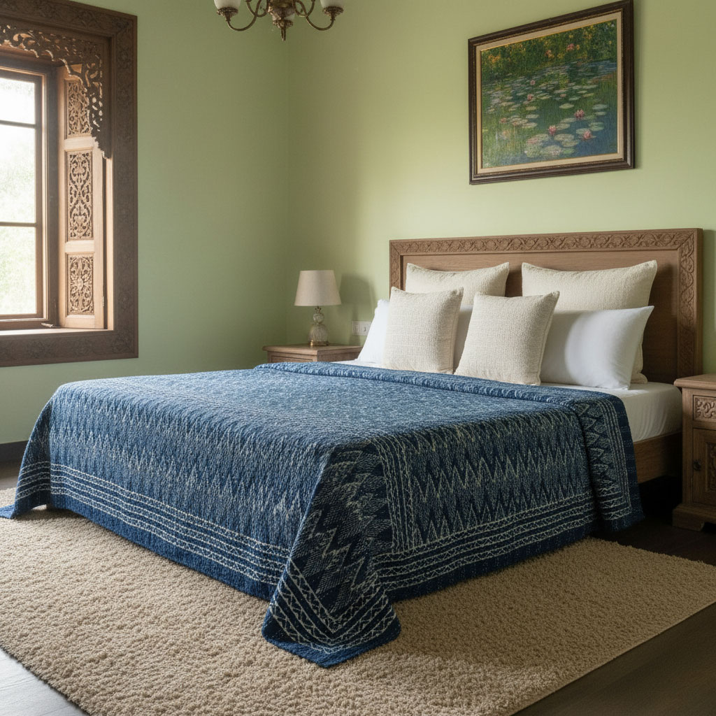 BAGRU Single Width Kantha Queen Size 103158