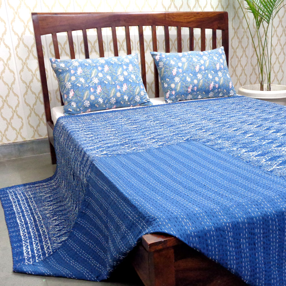 BAGRU Single Width Kantha Queen Size  103158