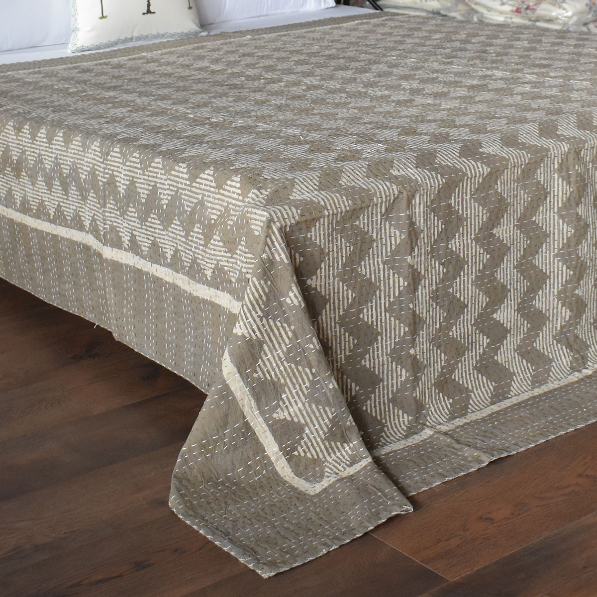 BAGRU Single Width Kantha Queen Size 103260