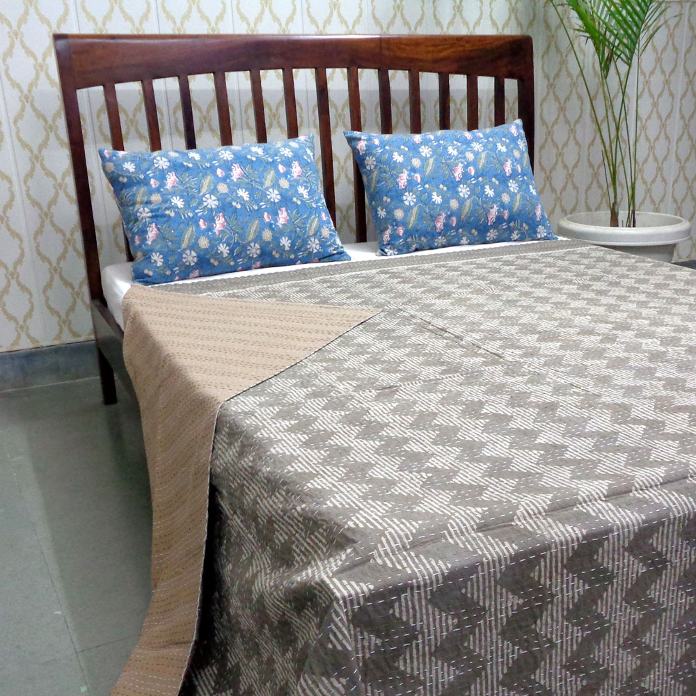 BAGRU Single Width Kantha Queen Size  103260
