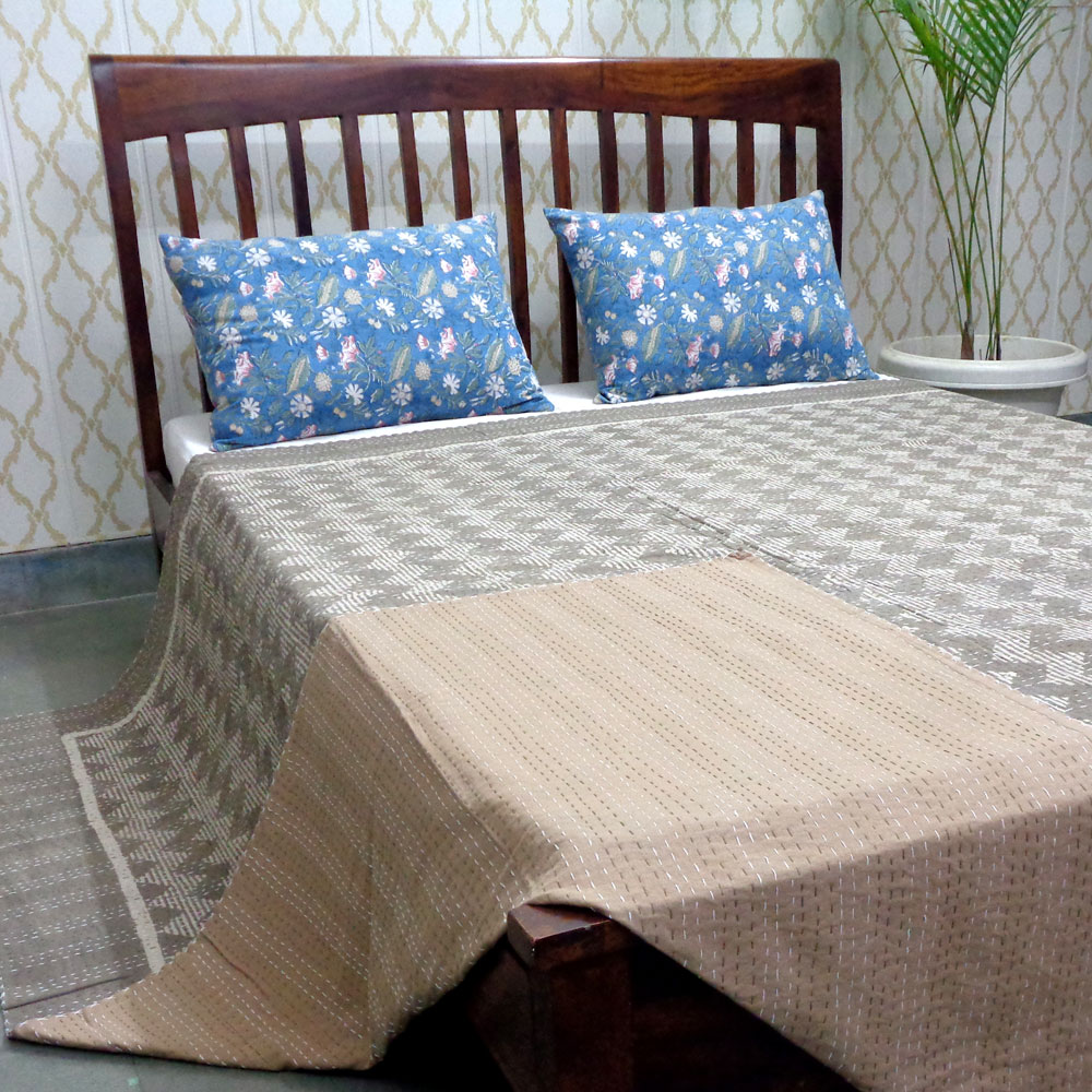 BAGRU Single Width Kantha Queen Size 103260