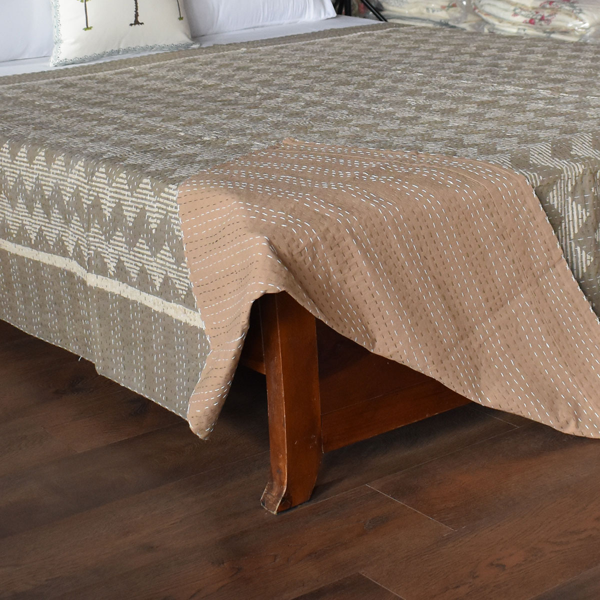 BAGRU Single Width Kantha Queen Size 103260