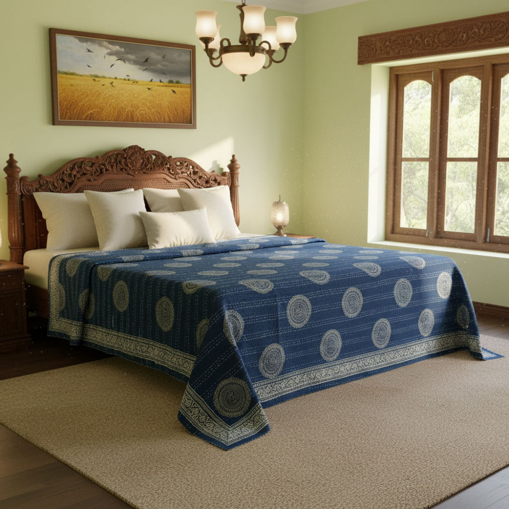 Image of BAGRU Kantha Queen Size | 202566