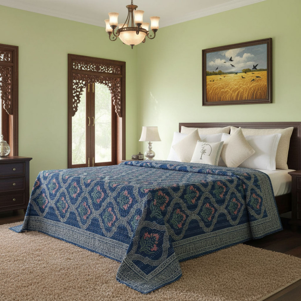 Image of BAGRU Kantha Queen Size | 202568