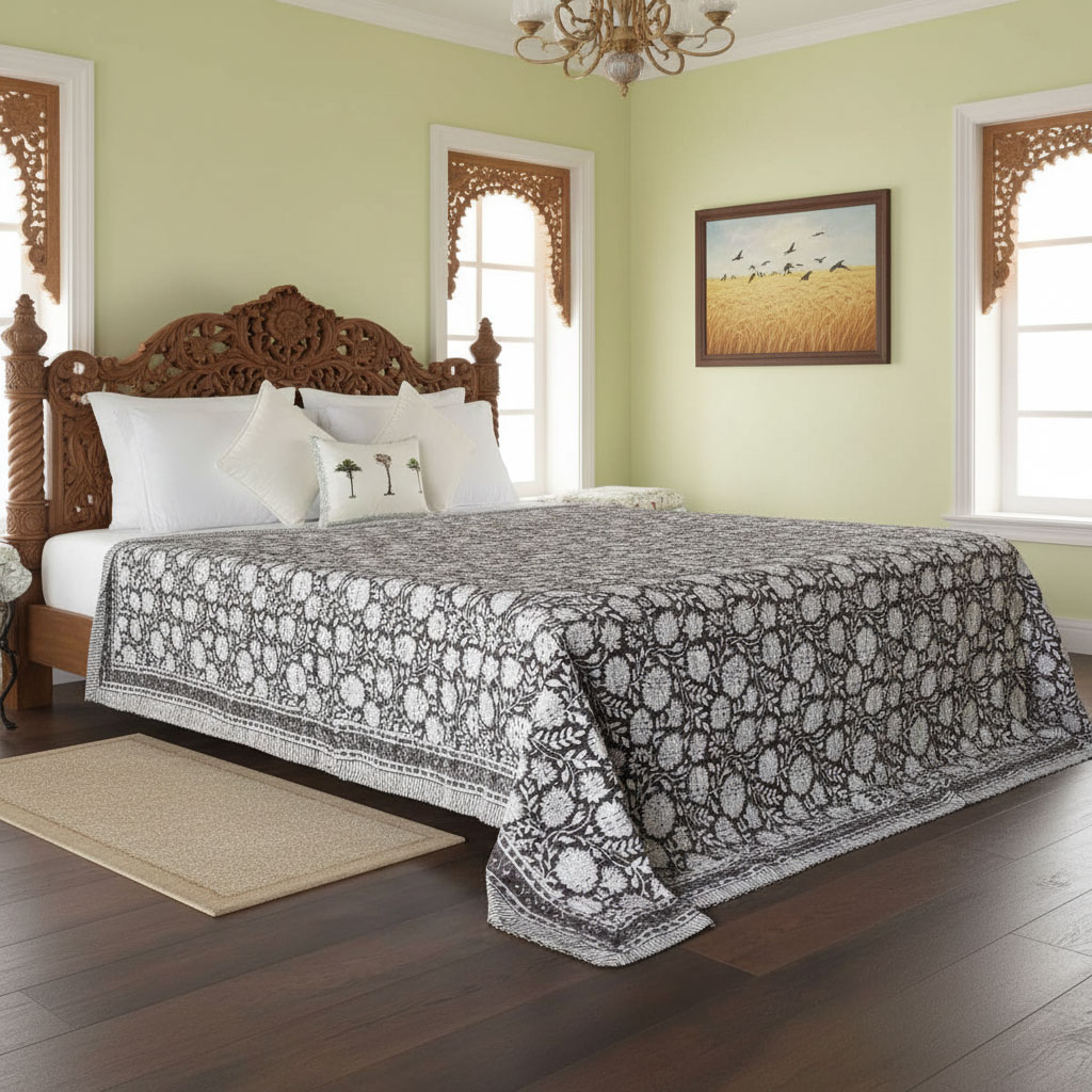 SANGANER Kantha Queen Size  202561