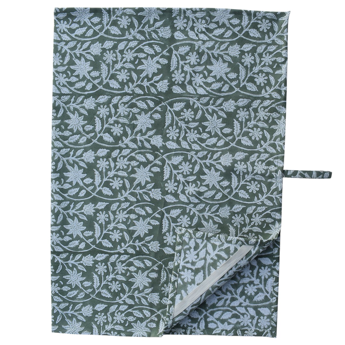 Hand Block Printed Cotton Kitchen Towels 50x70 cms Mogra 202540