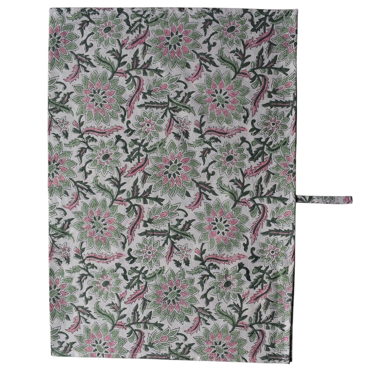 Hand Block Printed Cotton Kitchen Towels 50x70 cms Madhubala Green 202526