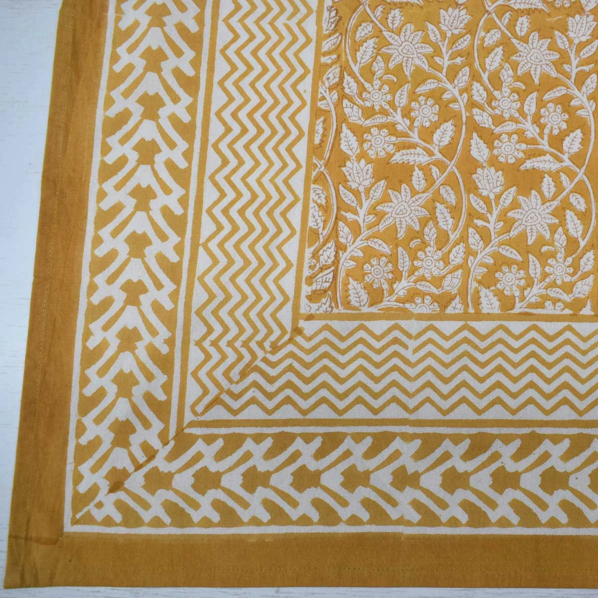 12 Seater Tablecloth  180x340 cms  Mogra Beige 271026