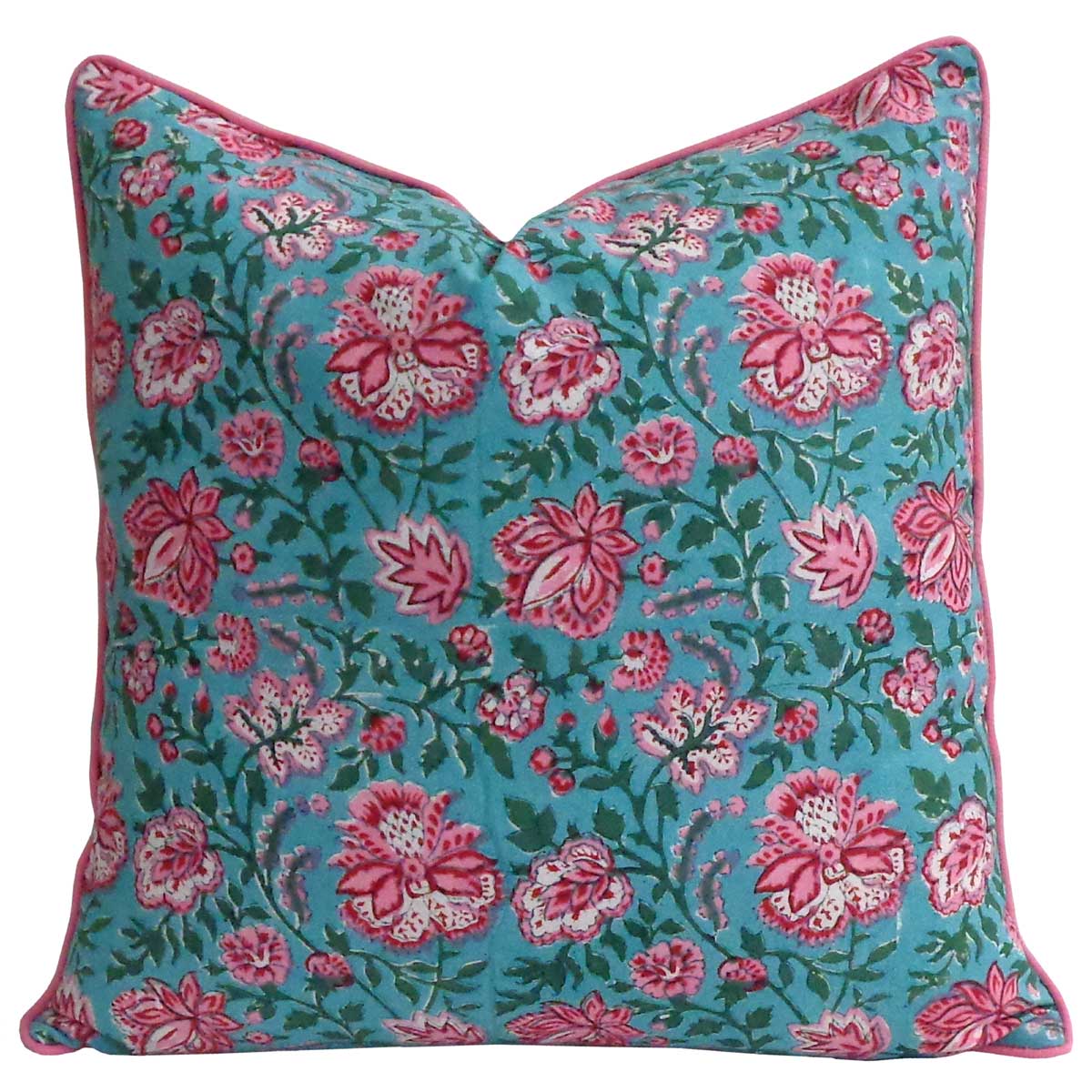 Piping Cushion Cover 50x50 cms Mohini Green Gud 620605