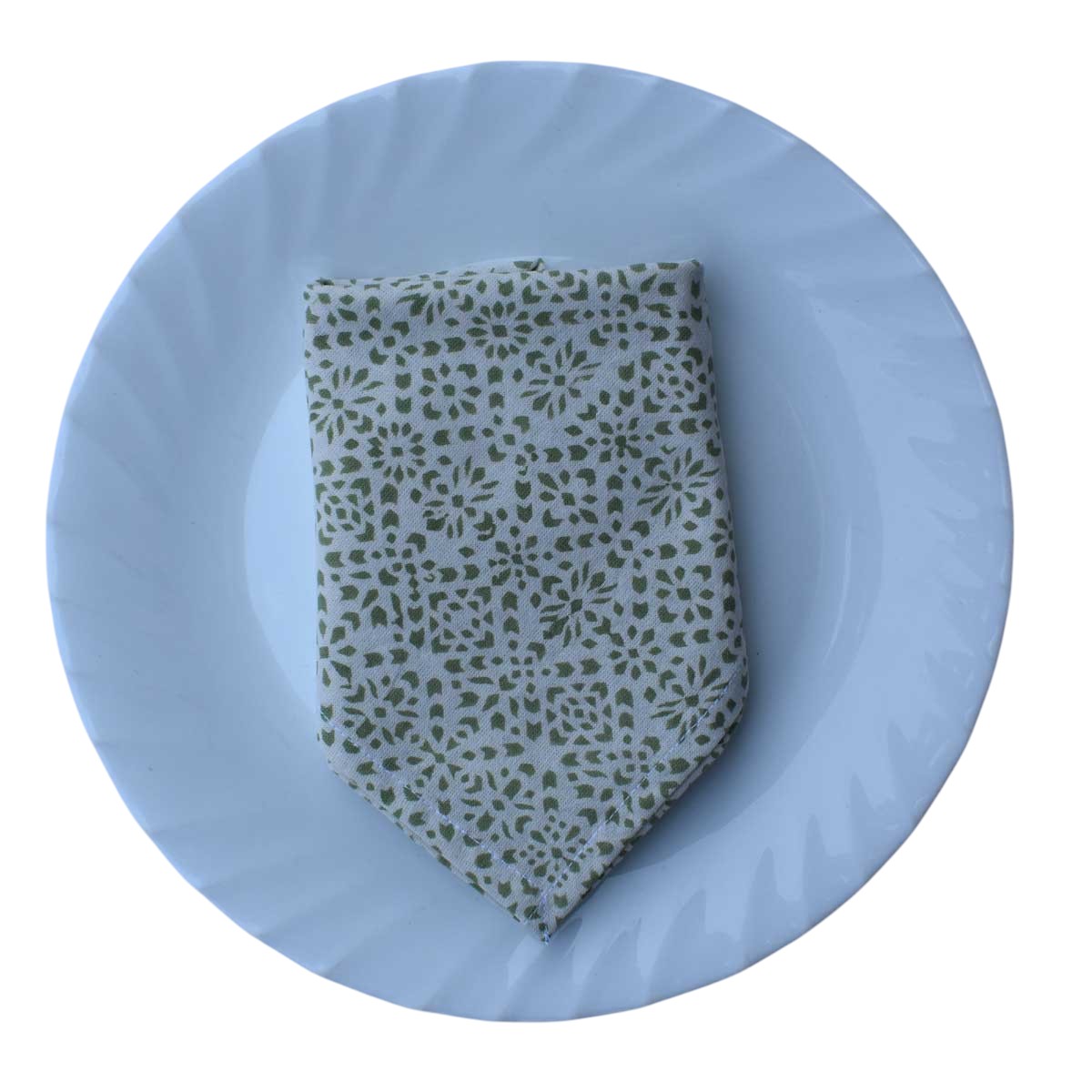Hand Block Printed Cotton Napkin 45x45 cms Set of 4 Napkins EKG 262526