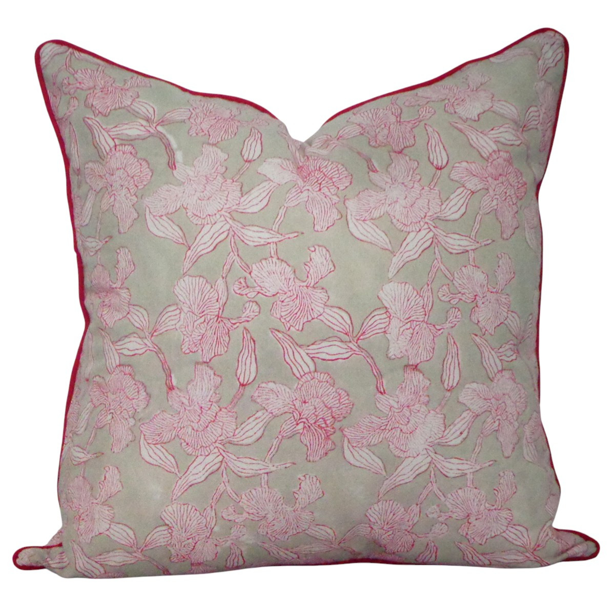 Piping Cushion Cover 50x50 cms Orchid Beige 250503