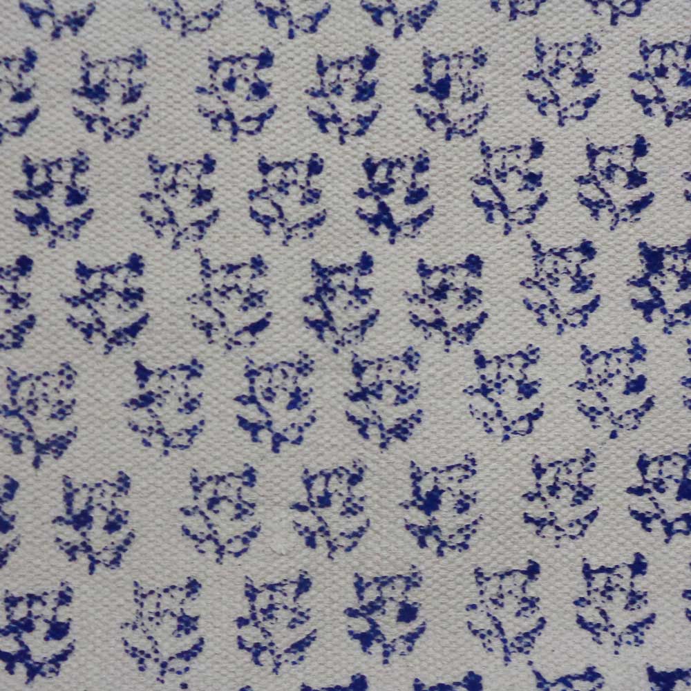 4 x 6 Feet Resist Print Hand Block Printed Cotton RUGS  201771