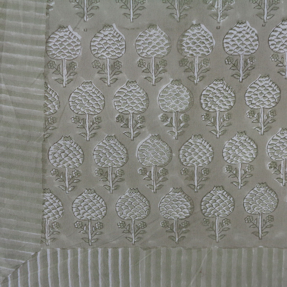10 Seater Tablecloth 180x270 cms Sandstone Grove 202410
