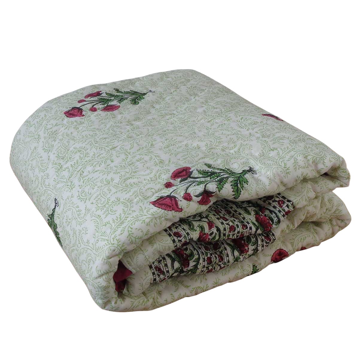 Hand Block Printed Baby Quilt Jaipur Razai 202218