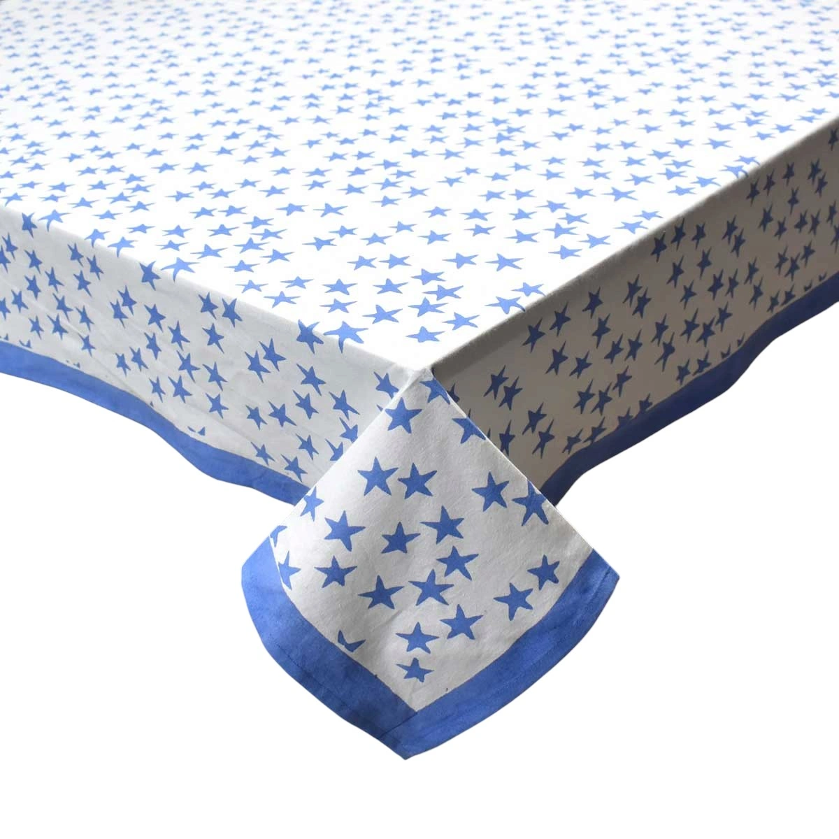10 Seater Tablecloth 180x270 cms Star Blue 202509