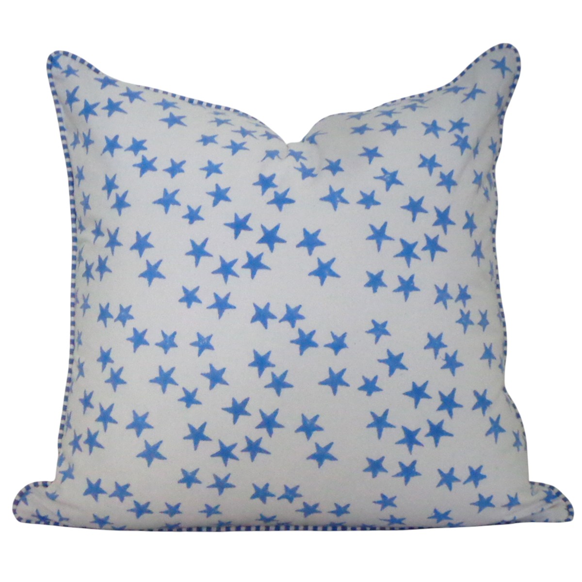 Piping Cushion Cover 50x50 cms Star Blue 202509