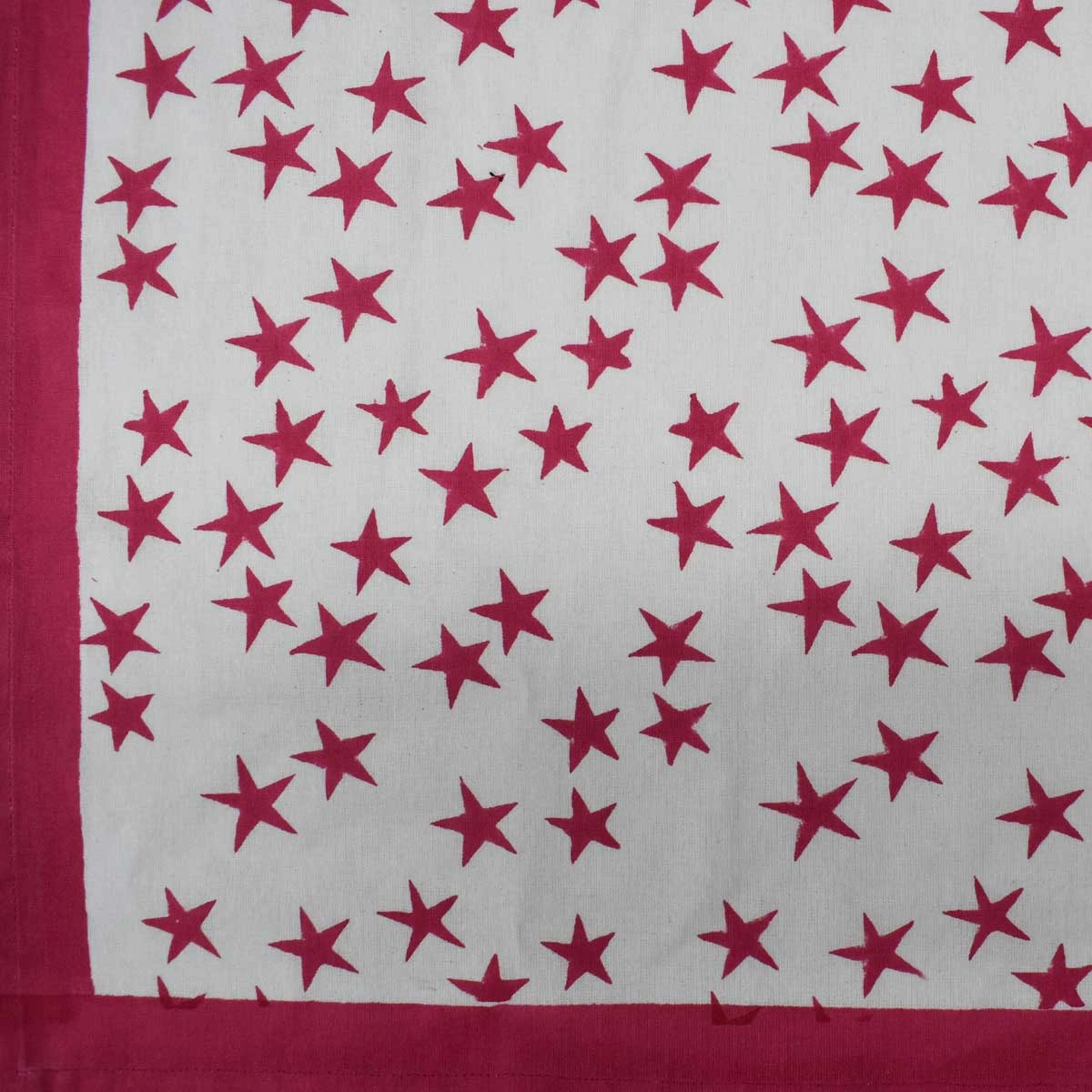 12 Seater Tablecloth 180x340 cms Star Pink 202511