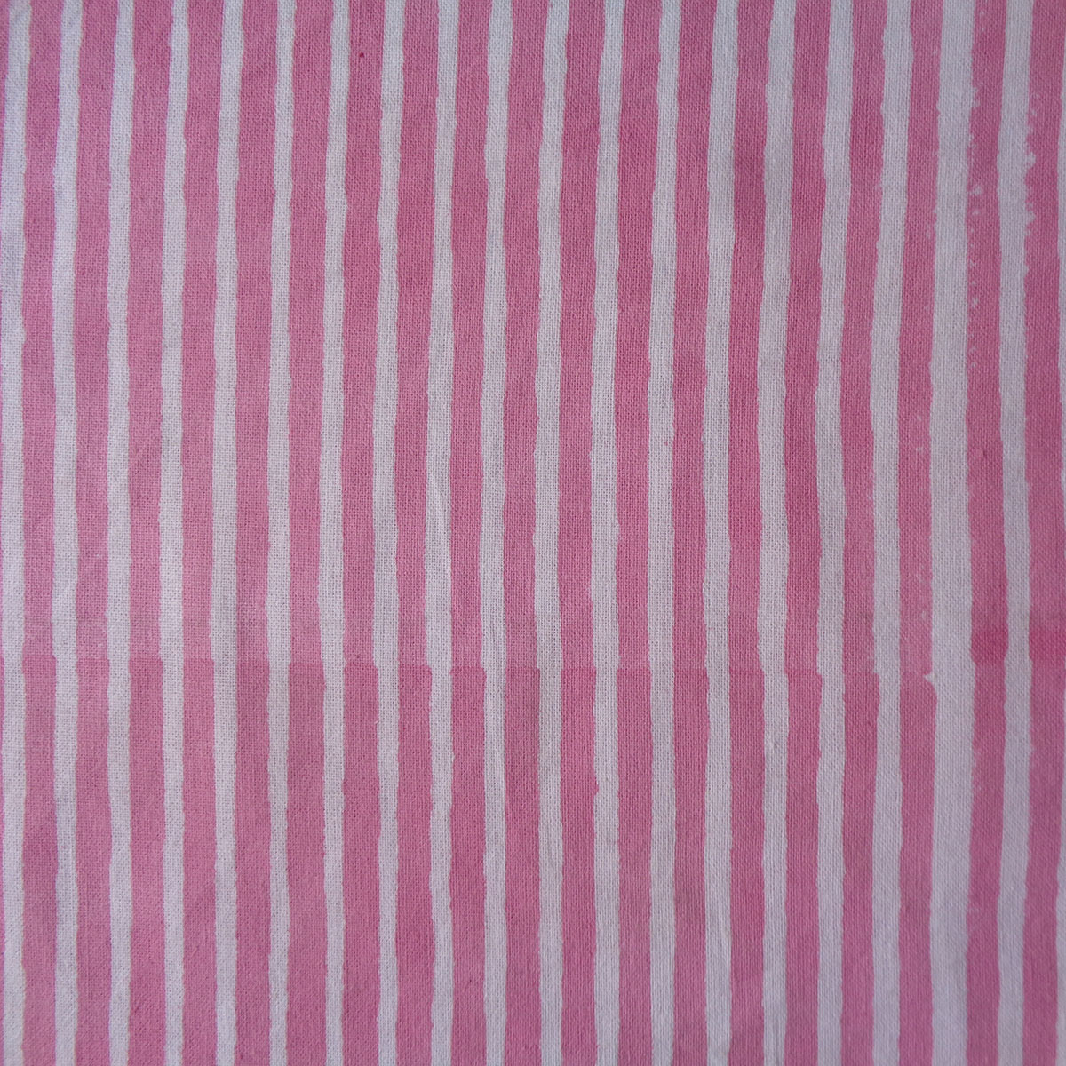 Hand Block Printed Cotton Kitchen Towels 50x70 cms  Stripe Pink 202512