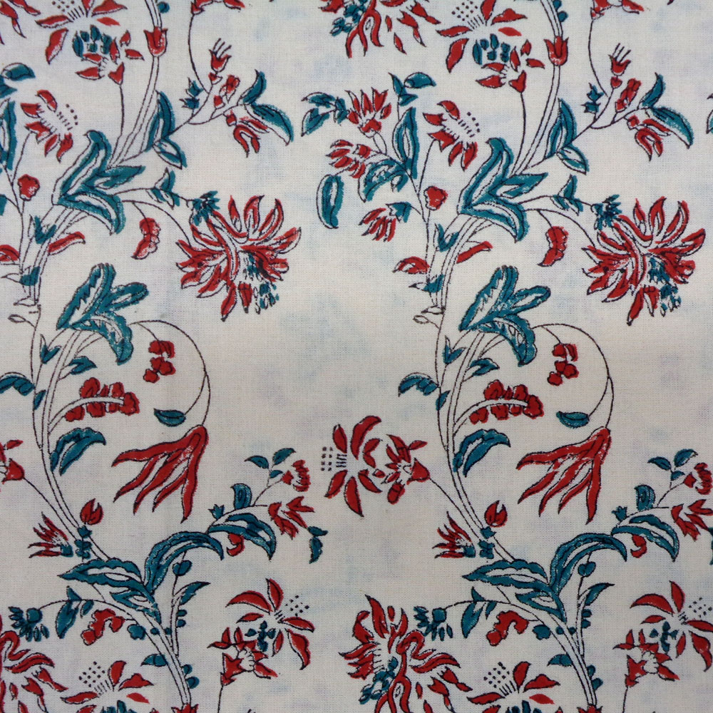 Wood Block Printed Handmade Tablecloth 150x220 cms  909597