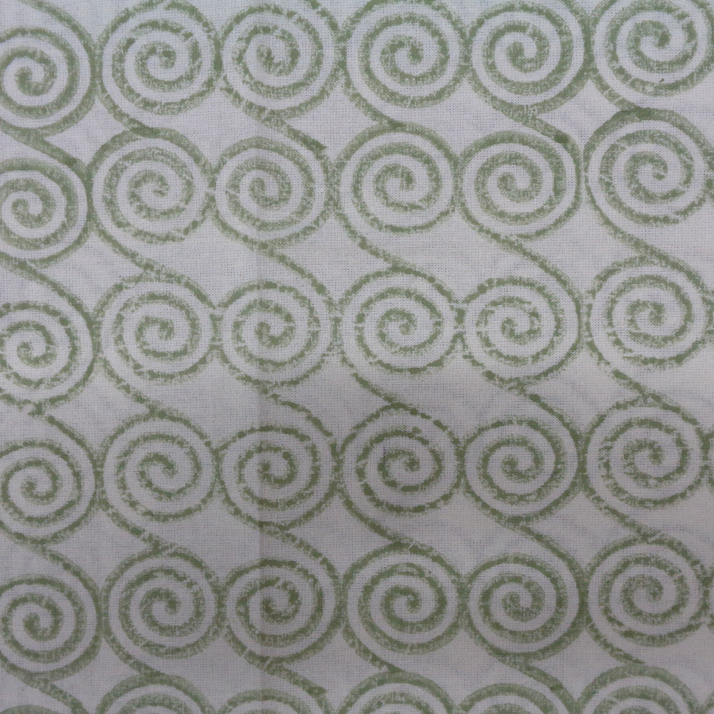 Wood Block Printed Handmade Tablecloth 150x220 cms  909920