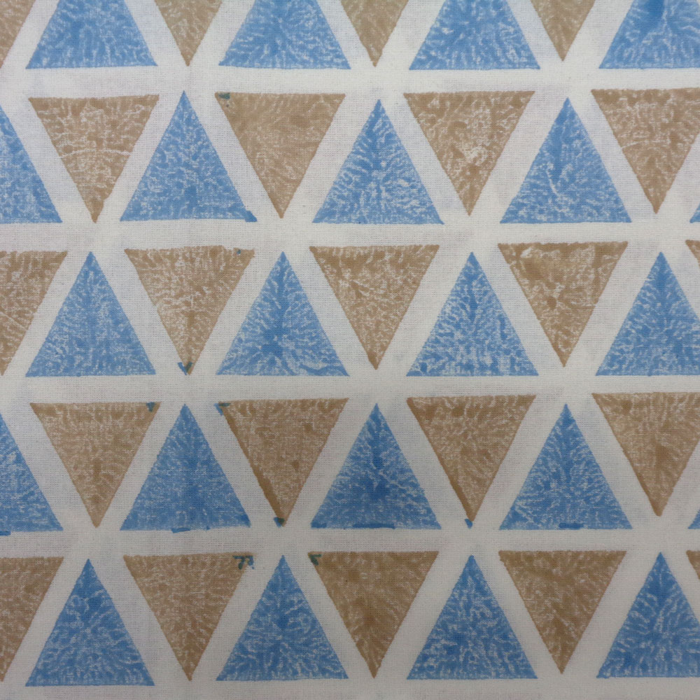Wood Block Printed Handmade Tablecloth 150x220 cms  909939