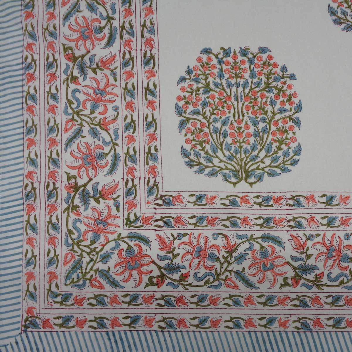 Christmas Tablecloth 150x220 cms Berry Pink Boota 106129