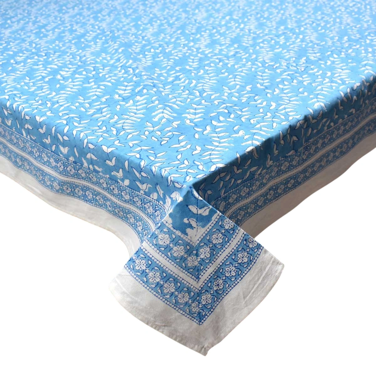 10 Seater Tablecloth 180x270 cms Harmony Blue Fill 260416